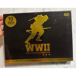 WWII The‎ Complete History 10 DVDs Over 30 Hours Special 66th Anniversary